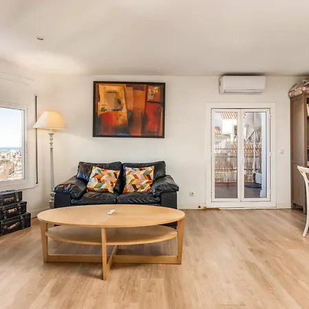 Apartament 55m² Monthly Base W Terrace Ac Barcelona