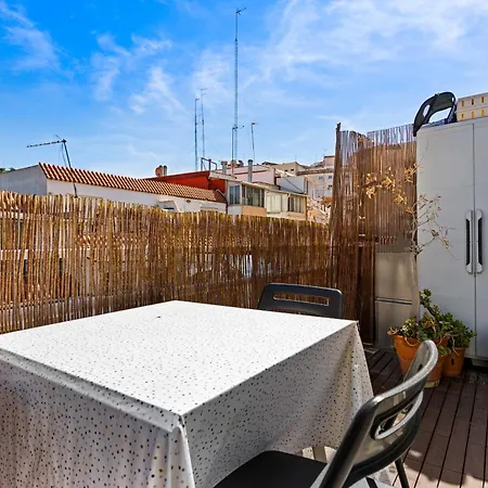 Charming 1br With Terrace Near El Carmel Apartment
